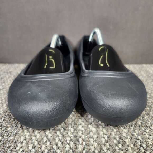 Crocs Ballet Flats Womens Size 9 Black Slip Resistant Comfort Slip On Shoes - Picture 2 of 10